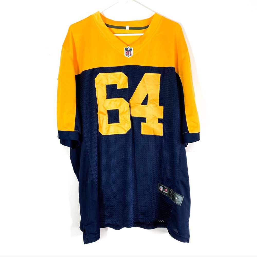 NFL Green Bay Packers Jerry Kramer NIKE Elite Throwback Alternate Jersey